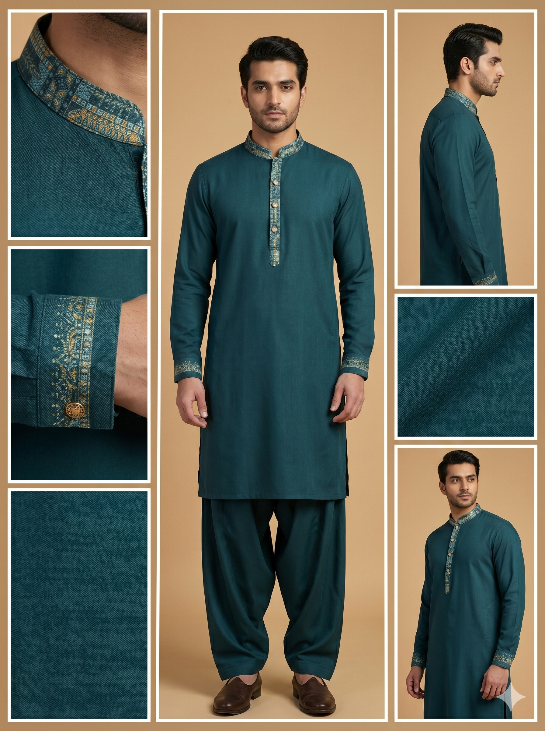 Afghani Design Pathani