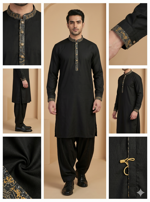 Afghani Design Pathani