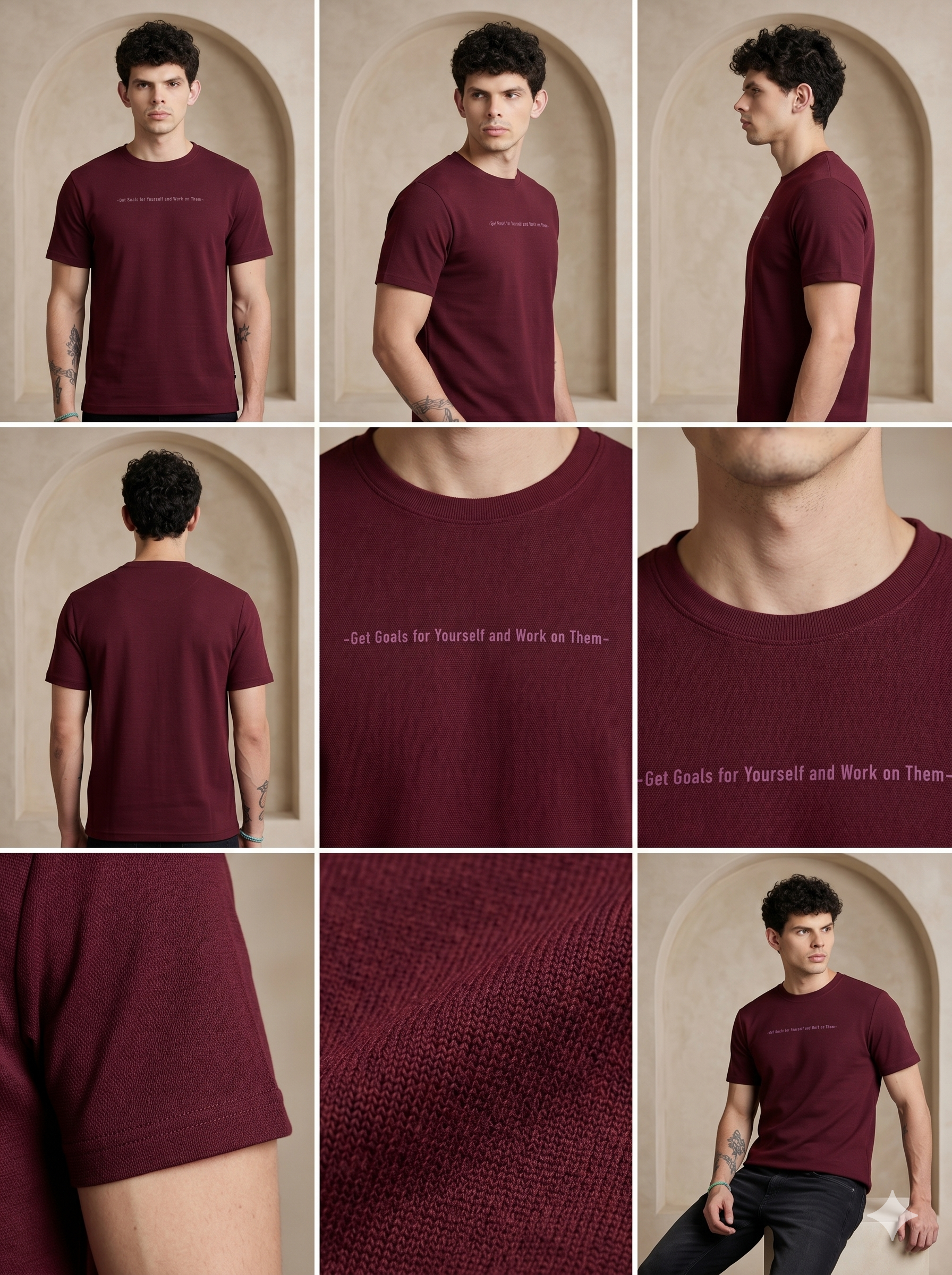 Textured Graphic Tee