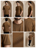 Mocha Waffle Texture Tee