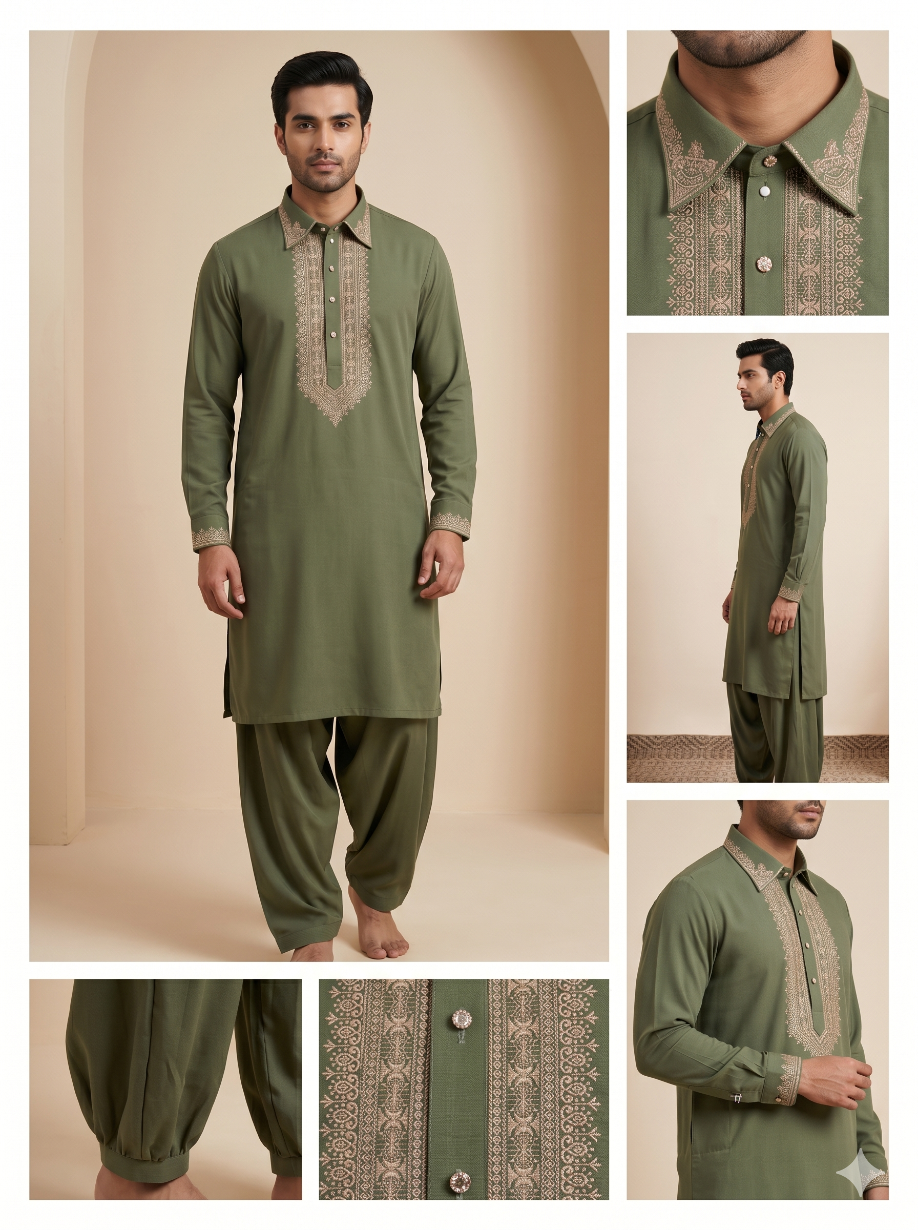 Armani Embroidery Design 2
