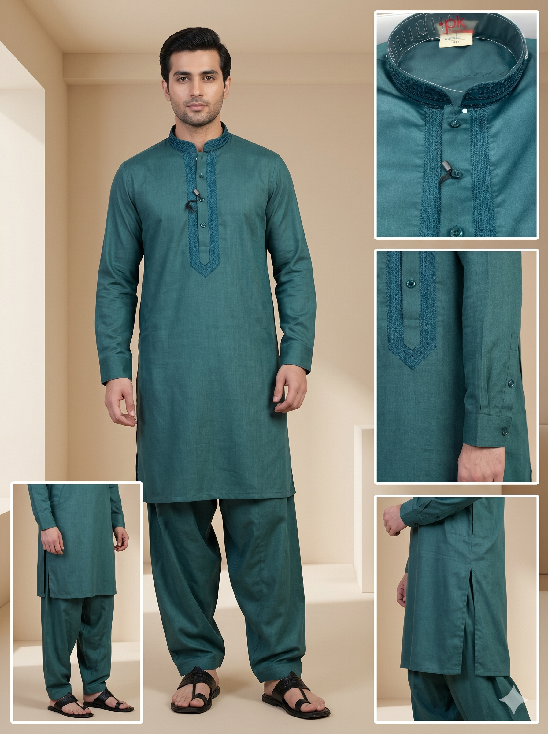 Pashawari Pathani Design 2