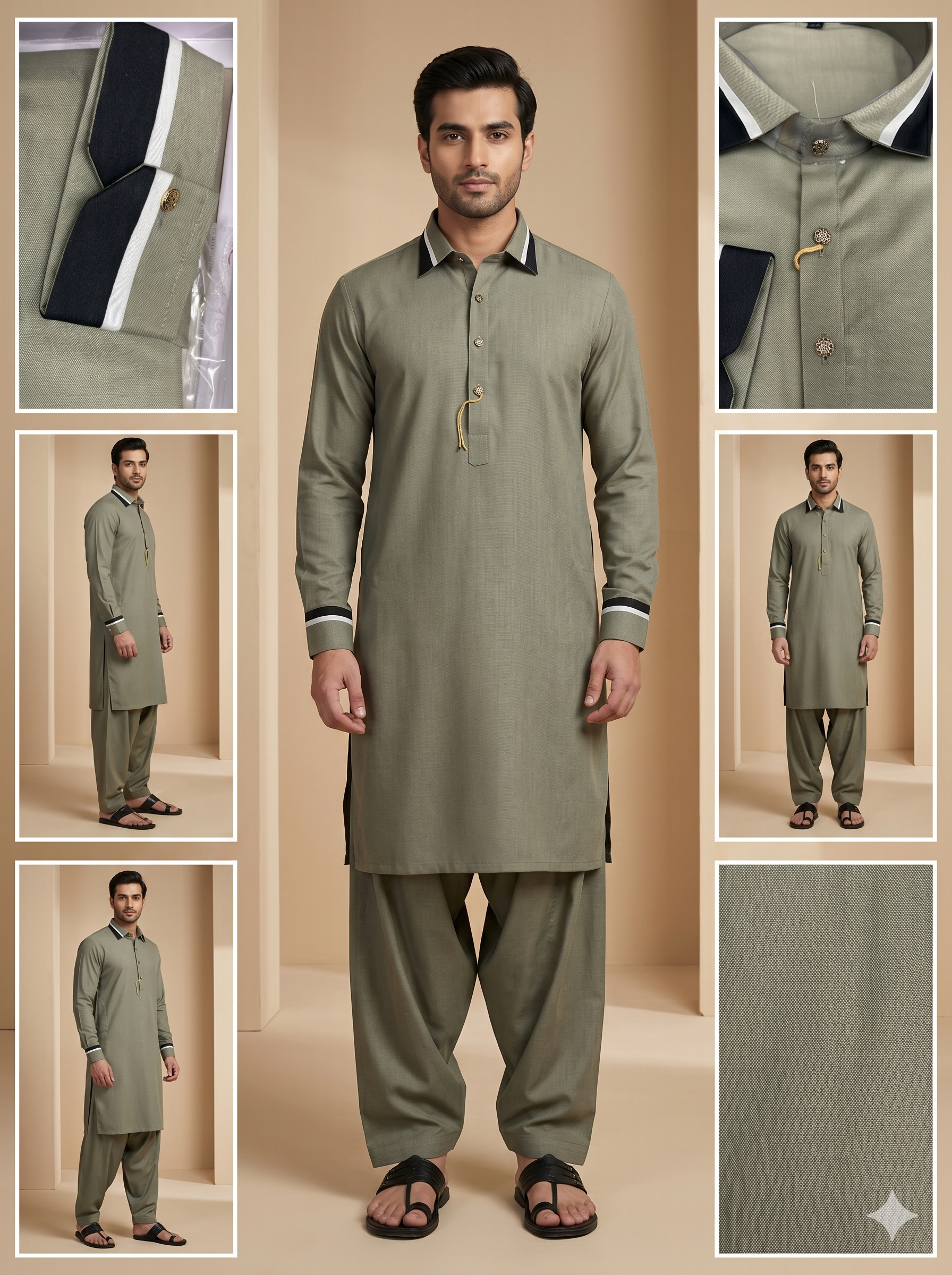 Pashawari Pathani Design 4