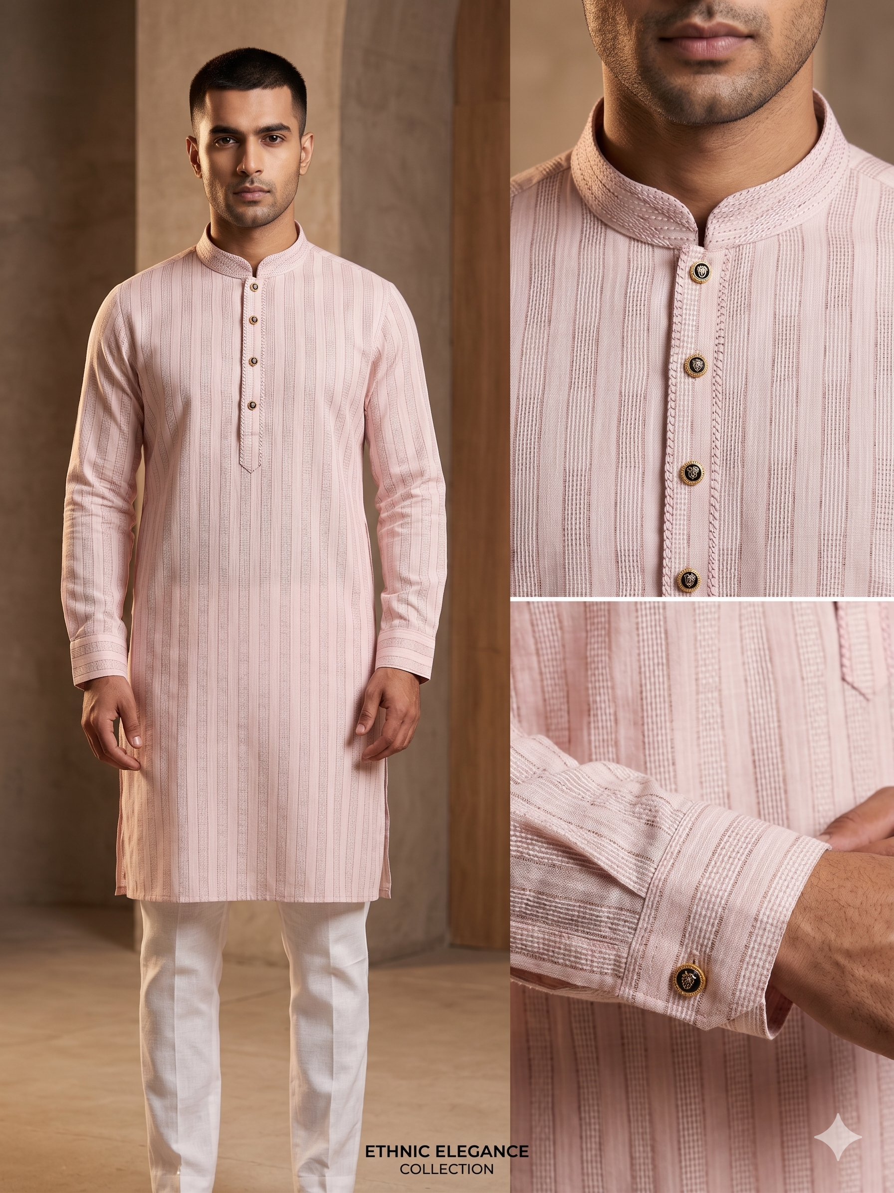 Strip Designer Kurtas
