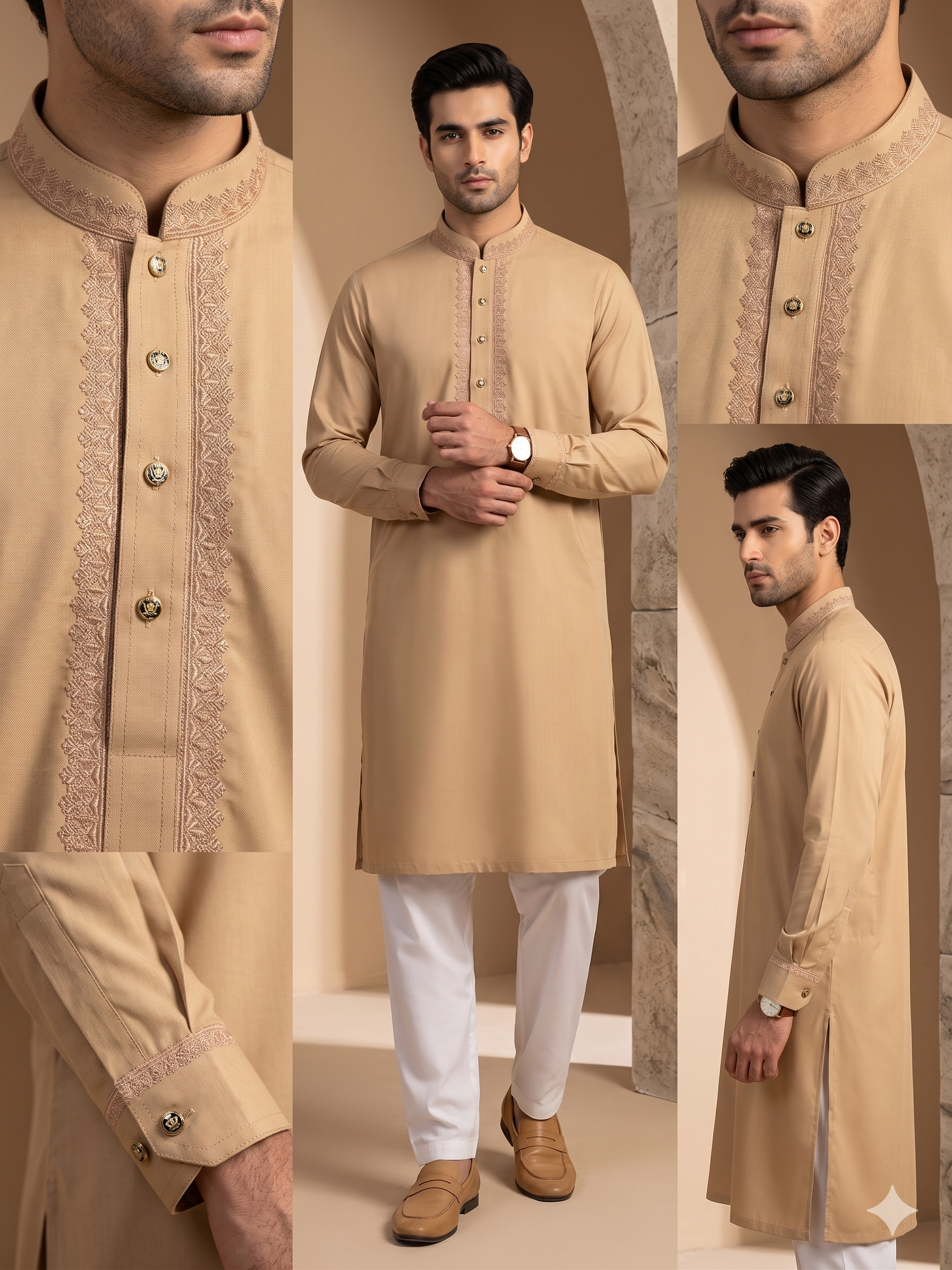 Embroidery Design Kurtas