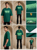 Midnight Racer Oversized Graphic T-Shirt