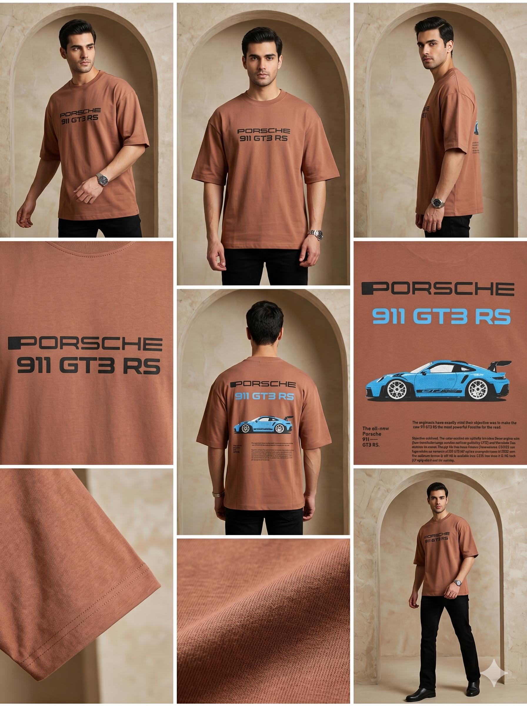 Porsche Motorsport Oversized T-Shirt