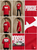 Porsche Redline Edition – Oversized Graphic T-Shirt
