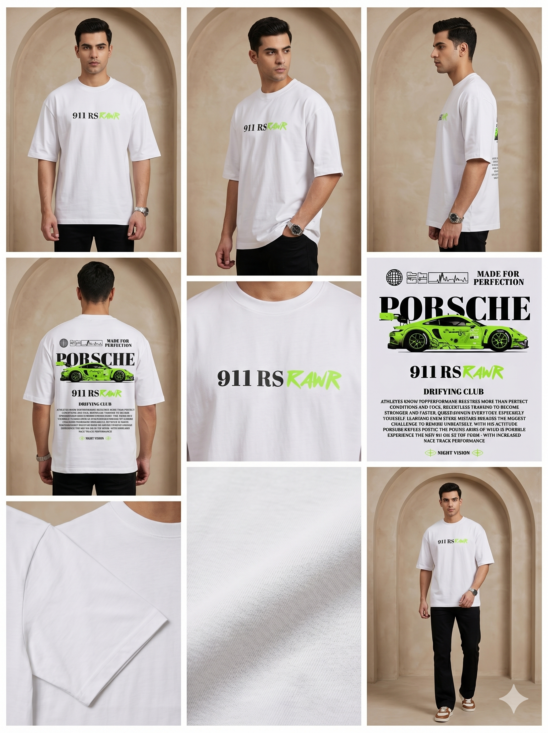 Porsche Motorsport Oversized T-Shirt